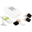 BUBBLEBEE MIC HIDING STARTER KIT avec boîtier, noir/beige/blanc