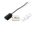 BUBBLEBEE LAV CONCEALER SUPPORT MICRO pour Sennheiser MKE 1, noir/blanc, pack de 6