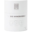 BUBBLEBEE BIG WINDBUBBLE BONNETTE fourrure poils courts, doublure en maille, noir