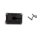 BUBBLEBEE LAV CONCEALER SUPPORT MICRO pour DPA 6060/6061, noir