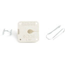 BUBBLEBEE LAV CONCEALER SUPPORT MICRO pour micro miniature RODE, blanc