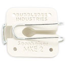 BUBBLEBEE LAV CONCEALER SUPPORT MICRO pour micro cravate SENNHEISER MKE-2, blanc