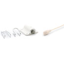 BUBBLEBEE LAV CONCEALER SUPPORT MICRO pour Shure TwinPlex TL45/TL46/TL47 lavalier, blanc