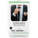 BUBBLEBEE GROOM MIC HIDING KIT For wedding videographer, black
