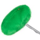 BUBBLEBEE FUR WIND JACKET Multi-pile fur, for Cinela Pianissimo, chroma green