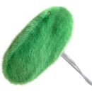 BUBBLEBEE FUR WIND JACKET Multi-pile fur, for Cinela Piano, chroma green