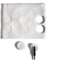RYCOTE 065109 UNDERCOVERS FIXES MICRO Stickies et Undercovers tissus, blanc, 25 packs de 30+30