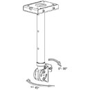 GENELEC 8000-442W SUPPORT HAUT-PARLEUR plafond, réglable 400-600mm, passe-câble, blanc