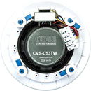 CLOUD CVS-C53TW ENCEINTE DE PLAFOND circulaire, 5.25", 40W/8ohm, réglage 24W/12W/6W 100V, blanc