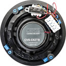 CLOUD CVS-C62TB ENCEINTE DE PLAFOND circulaire, 6.5", 50W/8ohm, réglage 24W/12W/6W 100V, noir