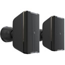 LD SYSTEMS DQOR 3 B HAUT-PARLEURS passifs, 3 pouces, 2 voies, 8ohms, noir, IP65, la paire