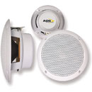 ADS NAUTILUS PLUS HAUT-PARLEUR plafonnier, fixation en retrait, 10W, 8ohms, IP56, étanche, la paire