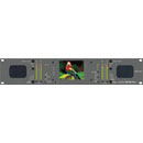 WOHLER VAMP2-MDA MONITEUR AUDIO/VIDEO 2U, 4 can.stéréo analog. AES/3i,HD/SD,CVBS,l/s,4x53-LED, 4entr.