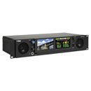 WOHLER IAM-12G-SDI MONITEUR AUDIO VIDEO 2 canaux, 12G/4K SDI, 15W RMS par côté, 2U