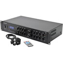 ADASTRA A4 MIXER AMPLIFIER Dual-stereo, 4x 200W, 2x mic in, USB/SD/Bluetooth media player, FM radio