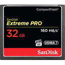 SANDISK SDCFXPS-032G-X46 EXTREME PRO 32GB CARTE MEMOIRE COMPACT FLASH, 160MB/s