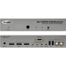 GEFEN EXT-DPKVM-241 COMMUTATEUR KVM 2x1, port écran, USB2.0, audio, contrôle IR, filaire, RS232