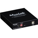 MUXLAB 500772-RX EXTENDER VIDEO récepteur, KVM HDMI sur IP, PoE, UHD-4K, portée 100m