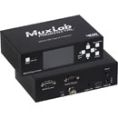 MUXLAB 500831 ANALYSEUR DE SIGNAL portable, SD/HD/3G/SDI, jusqu'à HDMI 2.0, écran LCD 3"