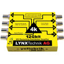 LYNX YELLOBRIK DVD 1417 AMPLIFICATEUR DE DISTRIBUTION vidéo, 1>7, 4K, 12G-4K UHD/6G/3G/1.5G/SD-SDI