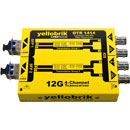 LYNX YELLOBRIK OTR 1414 FIBRE TRANSCEIVER 4-Channel, 12G/6G/3G/1.5G-SDI, 2x SM LC, 1310nm, 10km