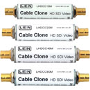 LEN LHDCC1248M KIT CLONE CABLE VIDEO HD SDI 1x 10,20.40 et 80m, boîtier, pochette câbles, adapt.
