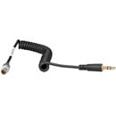 AMBIENT TC-IO-35 CORDON TIMECODE bidirectionnel, Lemo 5pts vers jack TRS 3.5mm, spiralé