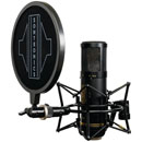 SONTRONICS STC-2 PACK MICRO condensateur, grand diaphragme, pad, cardioïde, accessoires, noir
