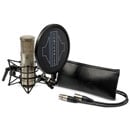 SONTRONICS STC-3X PACK MICROPHONE Condenser, large diaphragm, multi-pattern, w/ accessories, silver