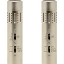 SONTRONICS STC1-SET MICROPHONE SET With matched stereo pair of STC-1, mounting bar, ABS case, silver