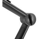 SONTRONICS ELEVATE MICROPHONE STAND Desktop boom arm, 3x lockable joints, clamp mount, black