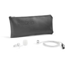 SHURE WL185M MICROPHONE cravate, condensateur, cardioïde, connecteur TA4F, blanc