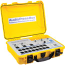 AUDIOPRESSBOX APB-320 C-D-USB SPLITTER DE CONF.portable, Dante, USB-C, active, alim ext./accu, jaune