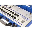 AUDIOPRESSBOX APB-320 C-USB SPLITTER DE CONFERENCE portable, USB-C, actif, 3x20, alim.ext/accu, bleu
