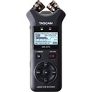 TASCAM DR-07X ENREGISTREUR 2 canaux WAV/MP3, micro SD/SDHC/SDXC,ent.micro/ligne, micro cardio AB/X-Y
