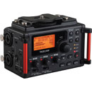 TASCAM DR-60DMKII PORTABLE RECORDER Camera mount, 4-track, 44.1/48/96kHz, 16/24-bit, BWF supported