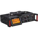 TASCAM DR-70D PORTABLE RECORDER Camera mount, 4-channel, 44.1/48/96kHz, 16/24-bit, BWF supported