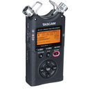 TASCAM DR-40 ENREGISTREUR PORTABLE 4 canaux WAV/MP3, SD/SDHC, entr.micro/ligne, micro stéréo cardio