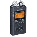 TASCAM DR-40 ENREGISTREUR PORTABLE 4 canaux WAV/MP3, SD/SDHC, entr.micro/ligne, micro stéréo cardio