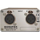 SONIFEX CM-HPX1 CONTROLE DE VOLUME potentiomètre, 2x entrées XLR3, sortie jack 6.3mm
