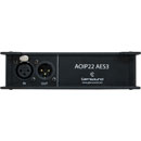 GLENSOUND AOIP22 AES3 INTERFACE AUDIO AES3 vers Dante/AES67, PoE, 1 entrée