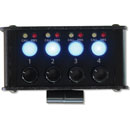 GLENSOUND BEATRICE B4+ INTERCOM AUDIO de poche, Dante Broadway, 4 canaux, connecteur XLR5F