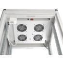 LANDE ES3626812/B-L ARMOIRE RACK 12U, larg.600, prof.800, noir, assemblée