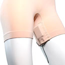 URSA STRAPS SHORTIES poche jambe intérieure/poche dorsale, Small, beige