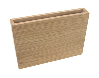 CANFORD ES4133801/O CAISSON POUR SURFACE VERTICALE 1U, prof.380mm, chêne