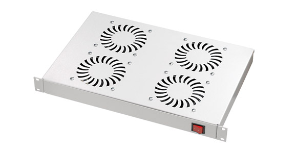 CANFORD TIROIR 4 VENTILATEURS montage avant, inter.on/off, gris