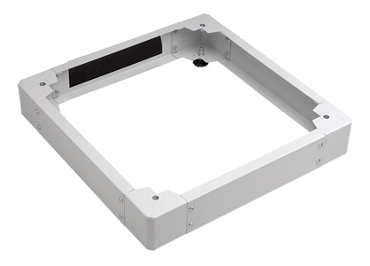 LANDE KIT SOCLE pour racks ES362, ES462, larg.600, prof.1000, gris