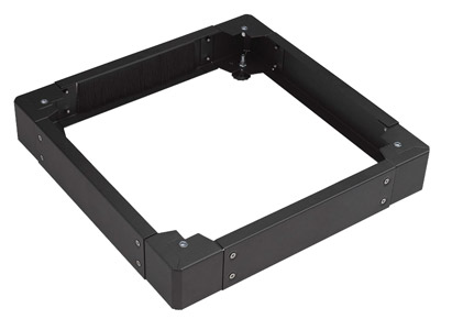 LANDE KIT SOCLE pour racks ES362, ES462, larg.600, prof.1000, noir