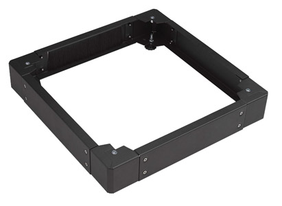 LANDE KIT SOCLE pour racks ES362, ES462, larg.800, prof.1000, noir