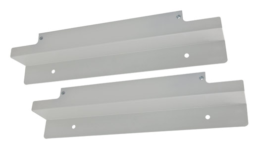 LANDE KIT DE FIXATION AU SOL avant et arrière, pour racks ES362, ES462, larg.600, gris